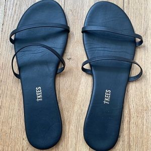 TKEES Gemma sandal black size 9